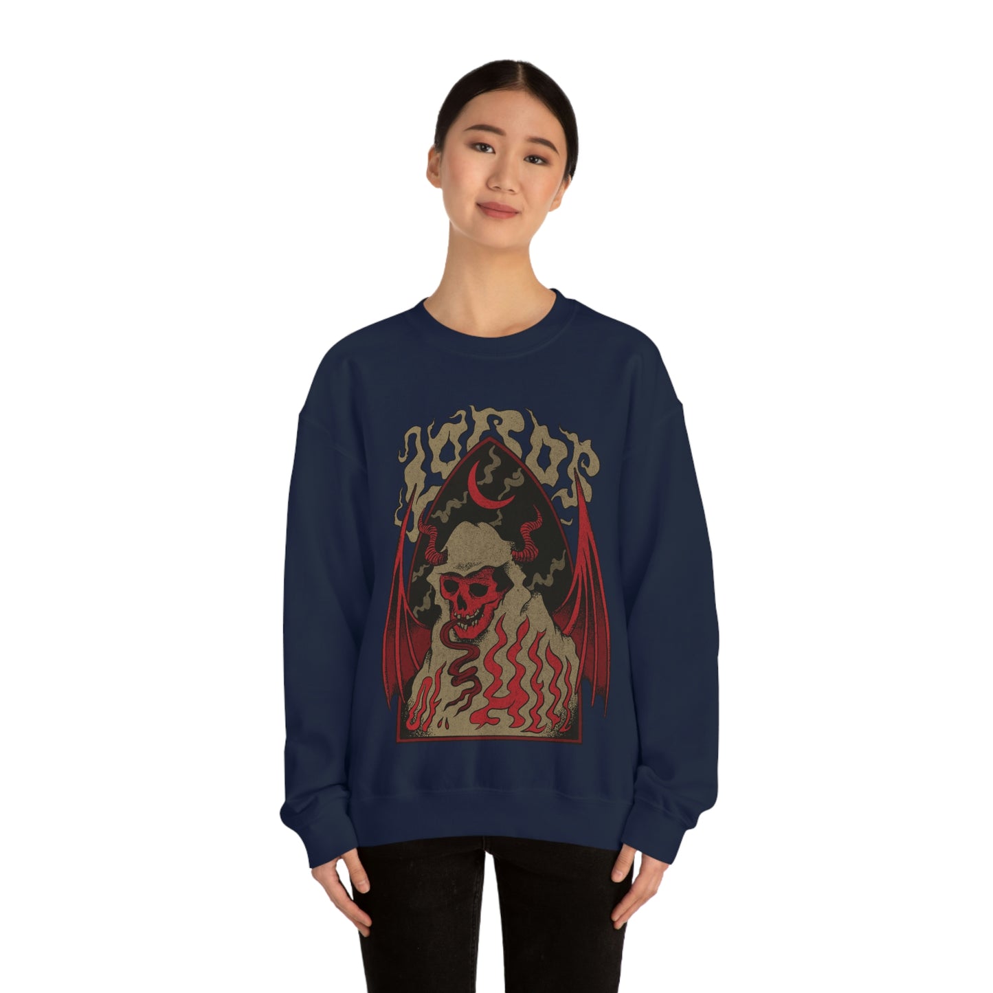 Dark Demons Goth Aesthetic Sweatshirt