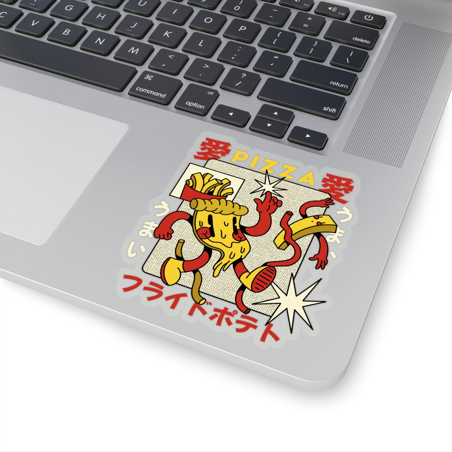 Japanese Aesthetic Pizza Cartoon Sticker