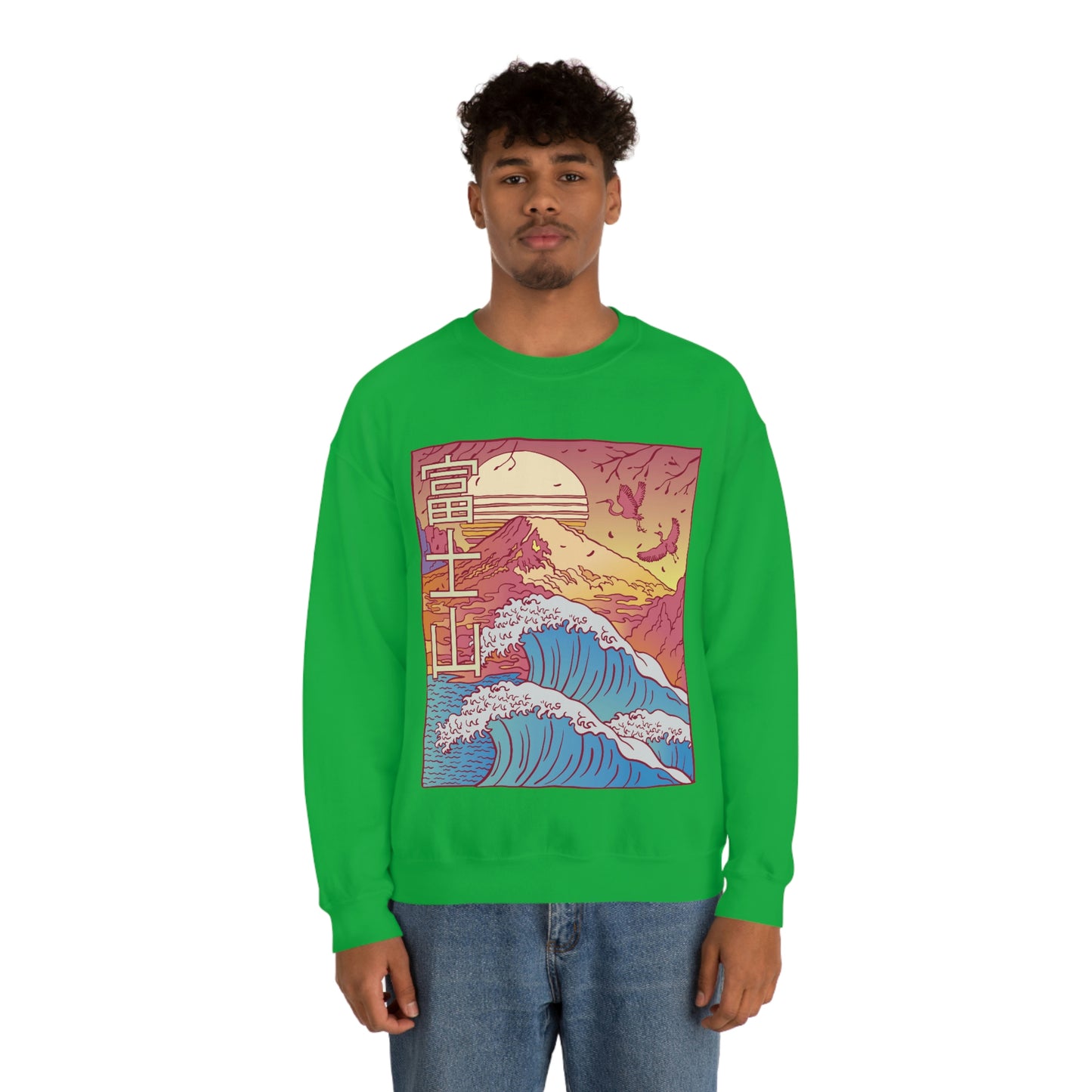 Kawaii Aesthetic Japanese Retro Vaporwave Art Sweatshirt