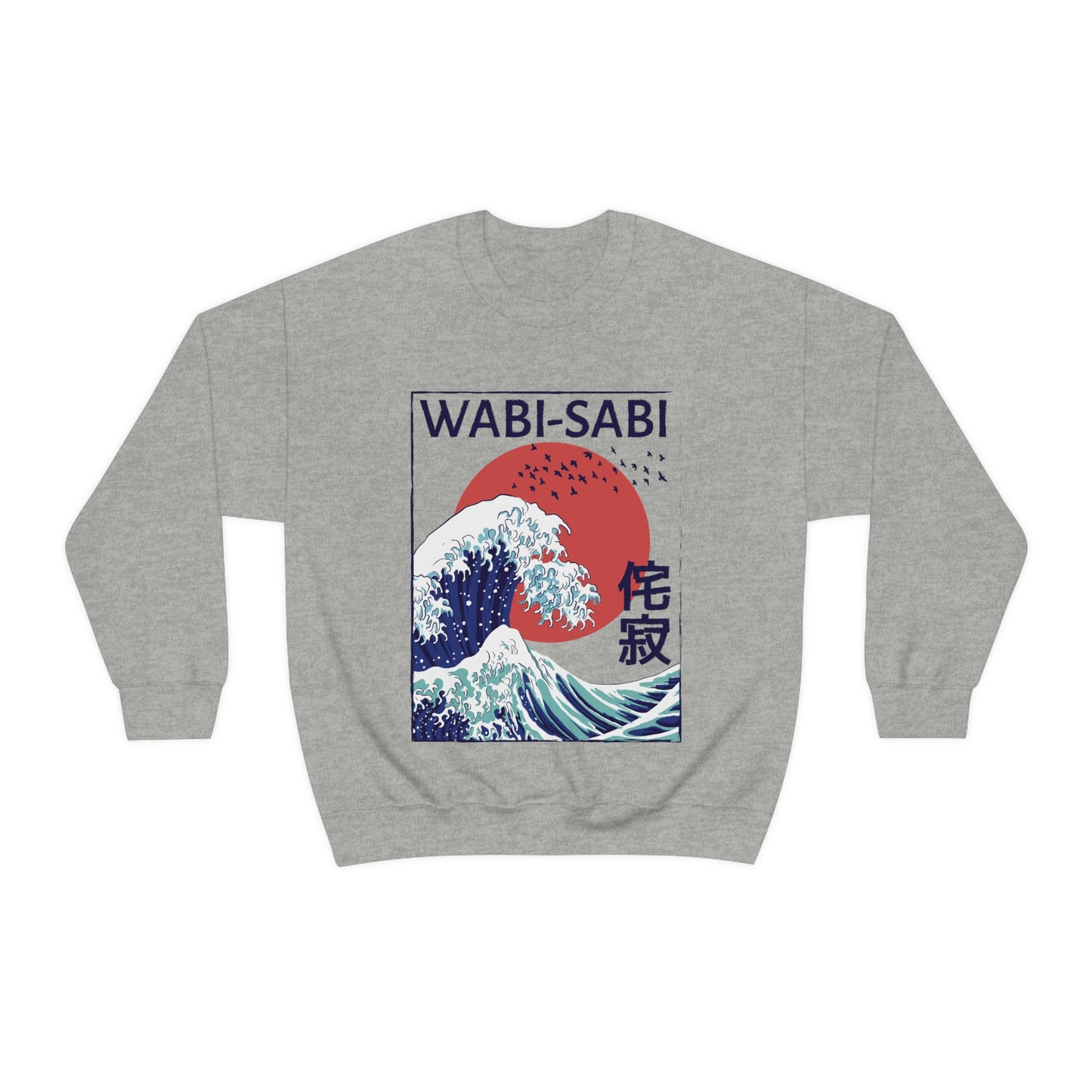 Indie Japanese Art, Japan Streeetwear Retro, Japanese Aesthetic Wave Sweatshirt