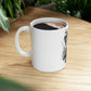 Dark Aesthetic White Ceramic Mug