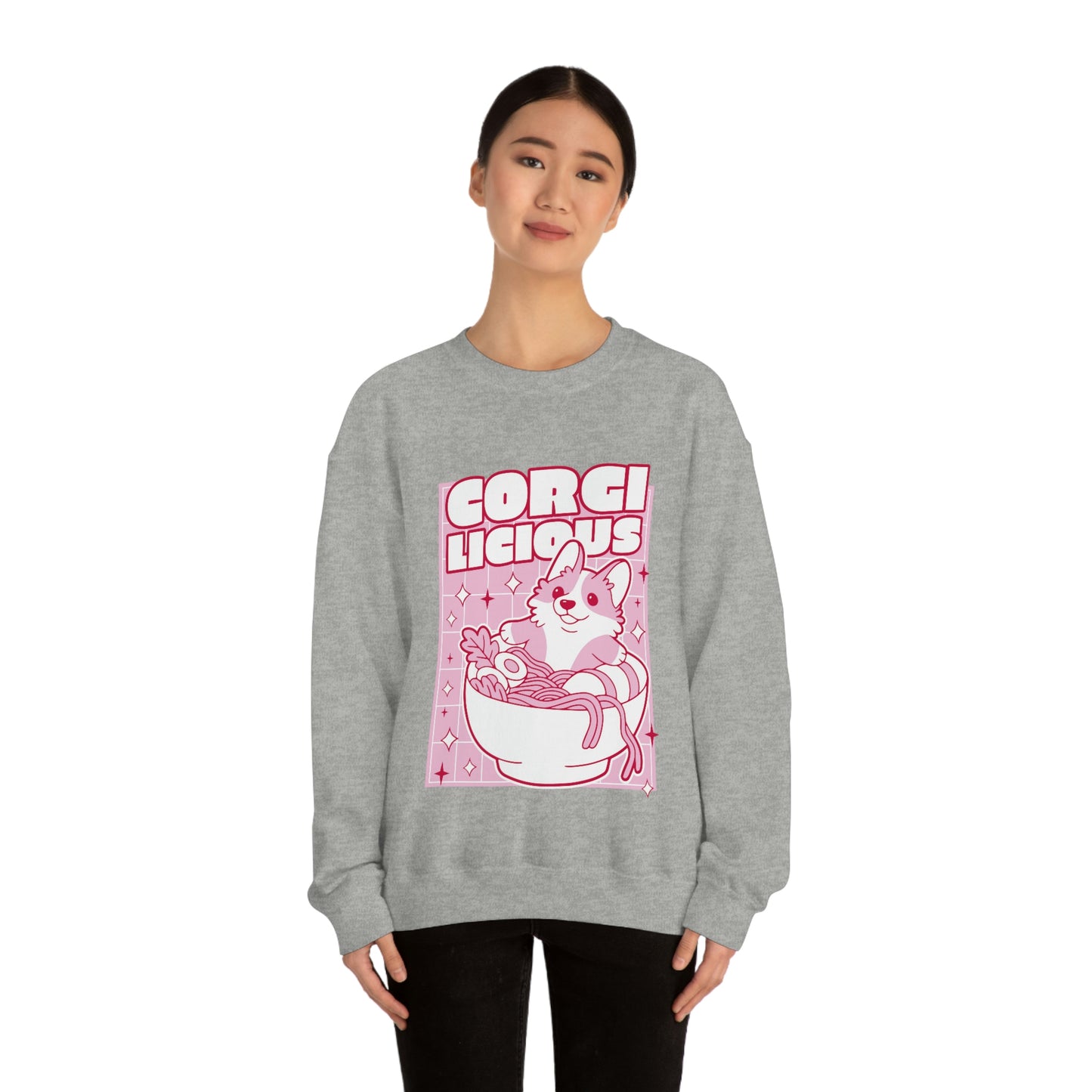 Japanese Aesthetic Corgilicious Cute Sweatshirt