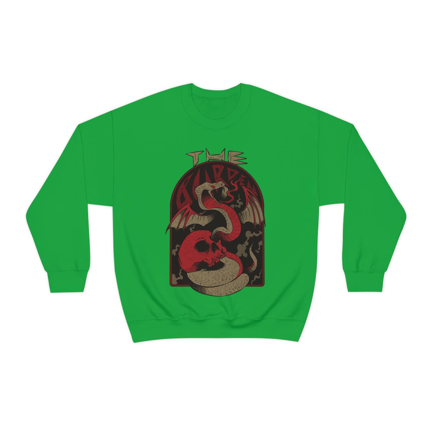 Snake N Skull Goth Aesthetic Sweatshirt