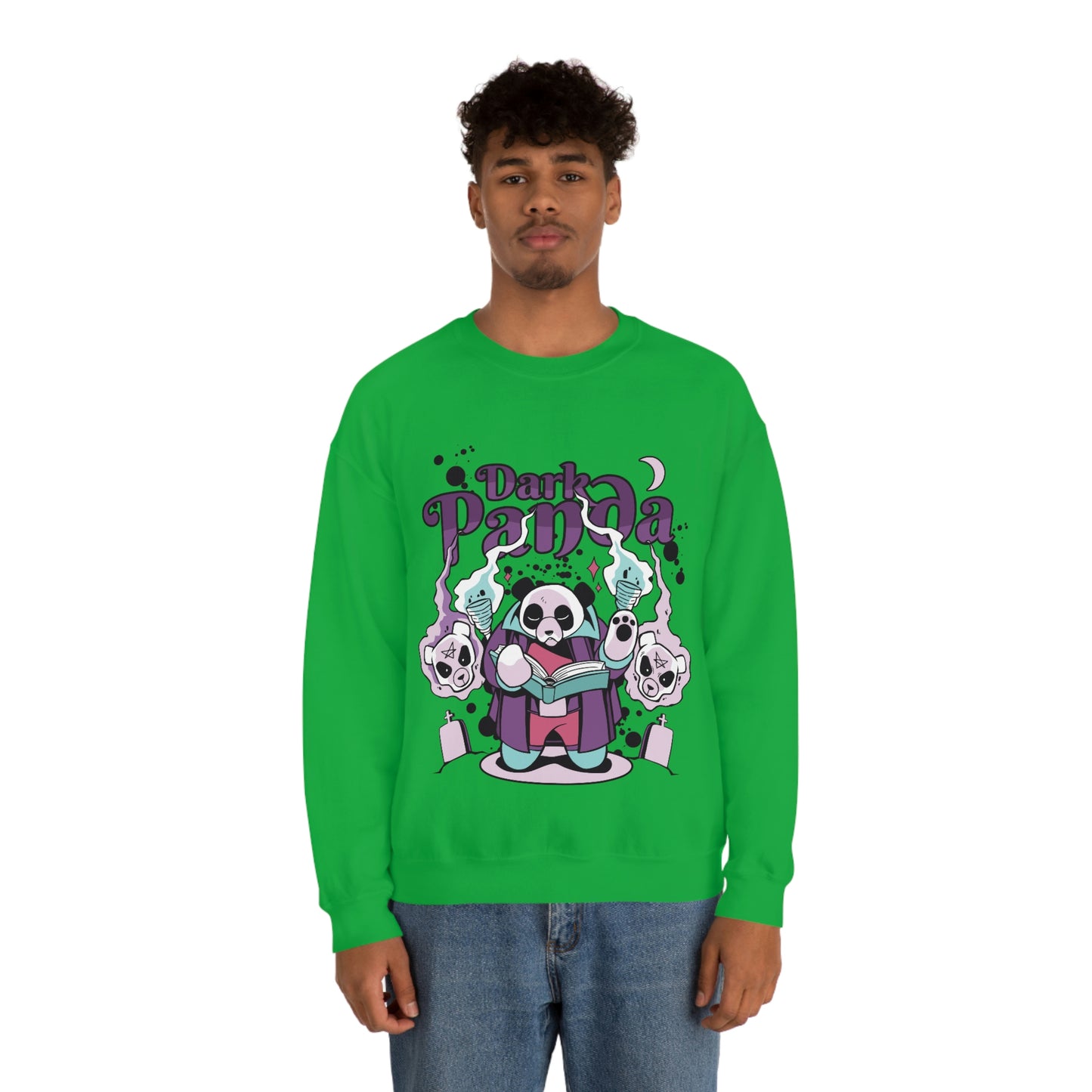 Dark Panda Pastel Goth Aesthetic Sweatshirt