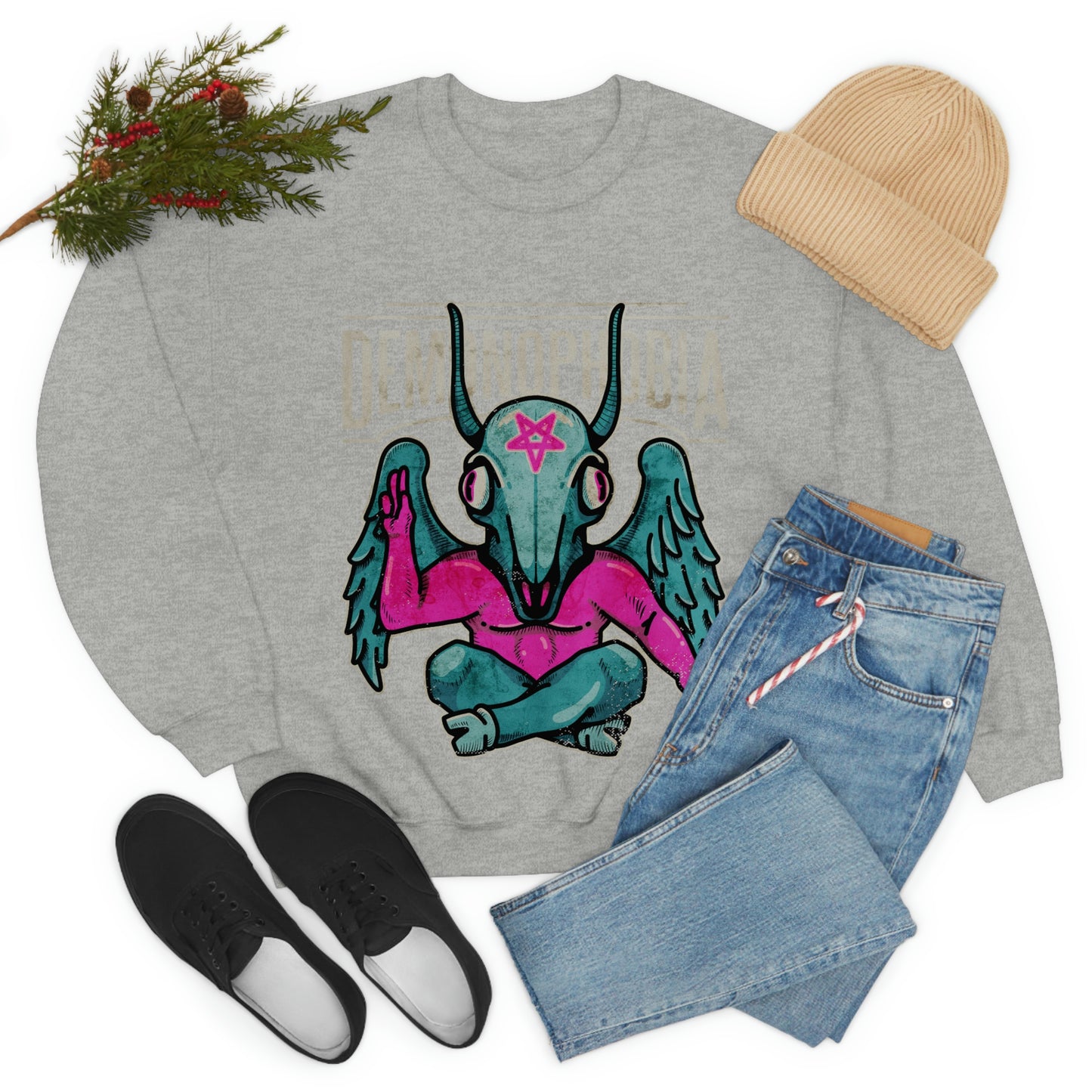 Demonphobia, Goth Aesthetic Sweatshirt