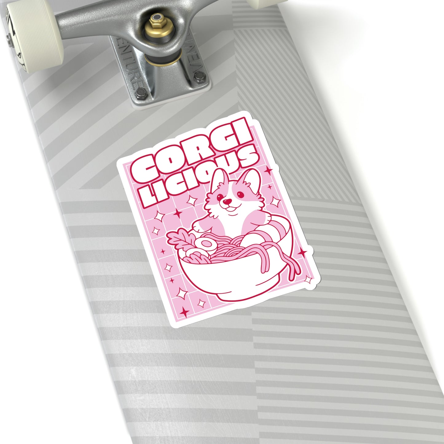 Japanese Aesthetic Corgilicious Cute Sticker