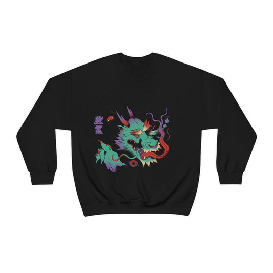 Indie Japanese Art, Japan Streeetwear Retro, Japanese Aesthetic Sweatshirt