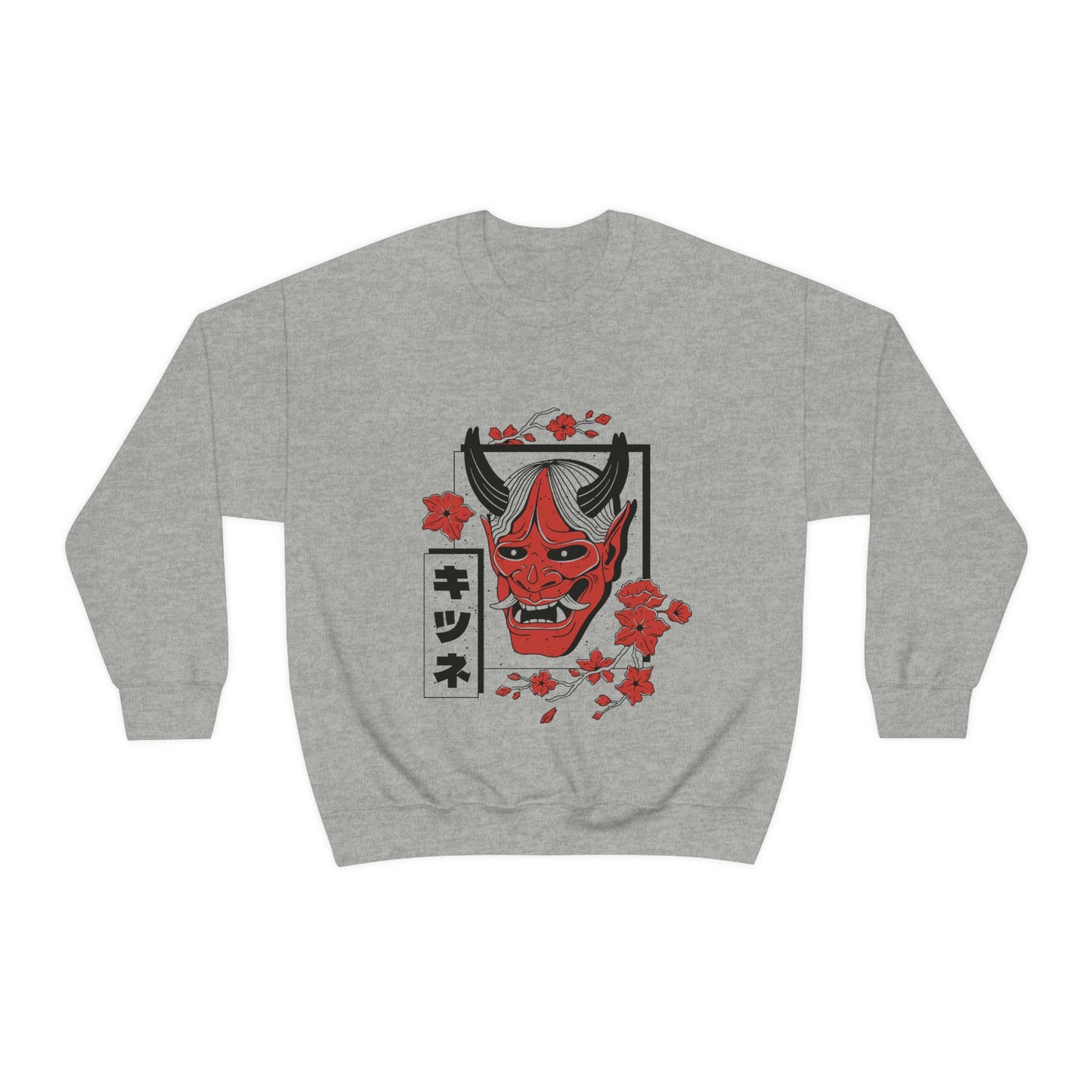 Indie Japanese Art, Japan Streeetwear Retro, Japanese Aesthetic Mask Sweatshirt