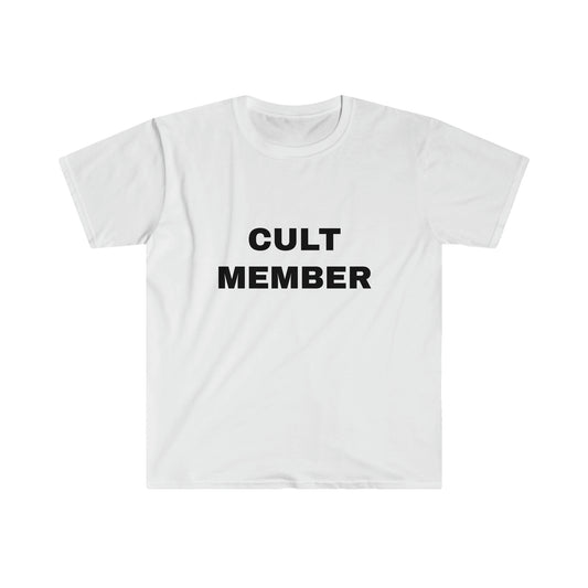 Cult Member Y2k Funny White T-Shirt