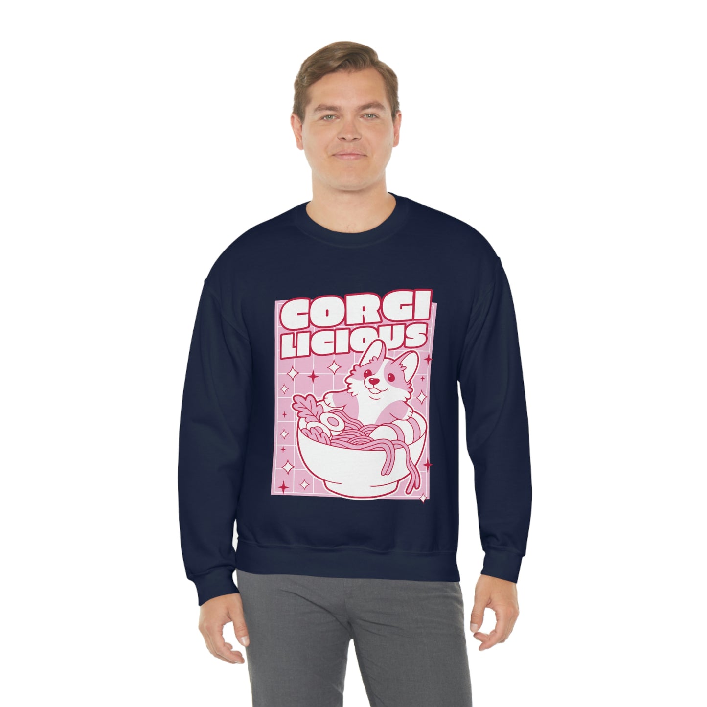 Japanese Aesthetic Corgilicious Cute Sweatshirt