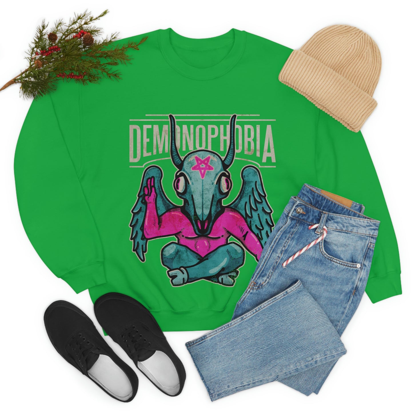 Demonphobia, Goth Aesthetic Sweatshirt