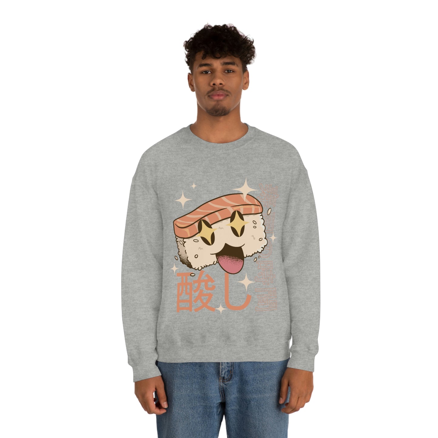 Kawaii Sweatshirt, Kawaii Clothing, Kawaii Clothes, Yami Kawaii Aesthetic, Pastel Kawaii Sweatshirt Sushi Sweater Sweatshirt