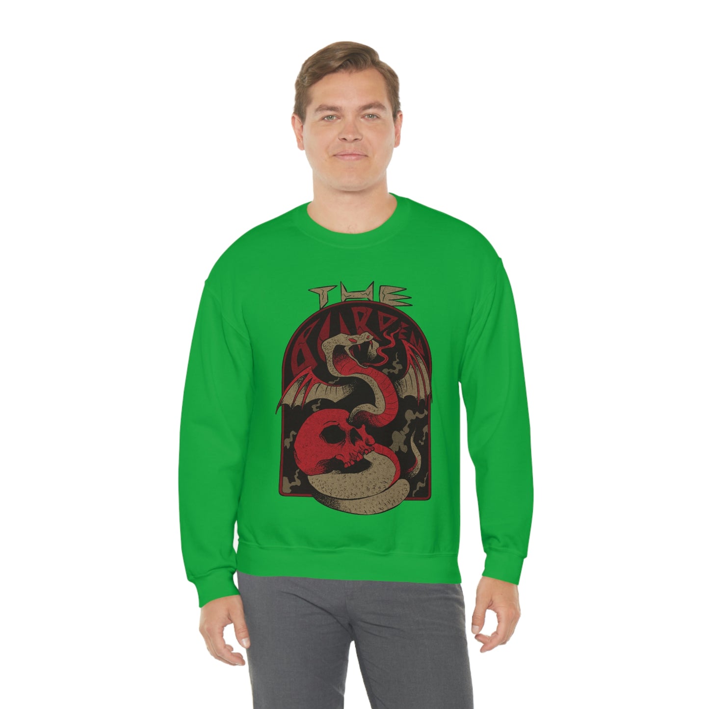 Snake N Skull Goth Aesthetic Sweatshirt