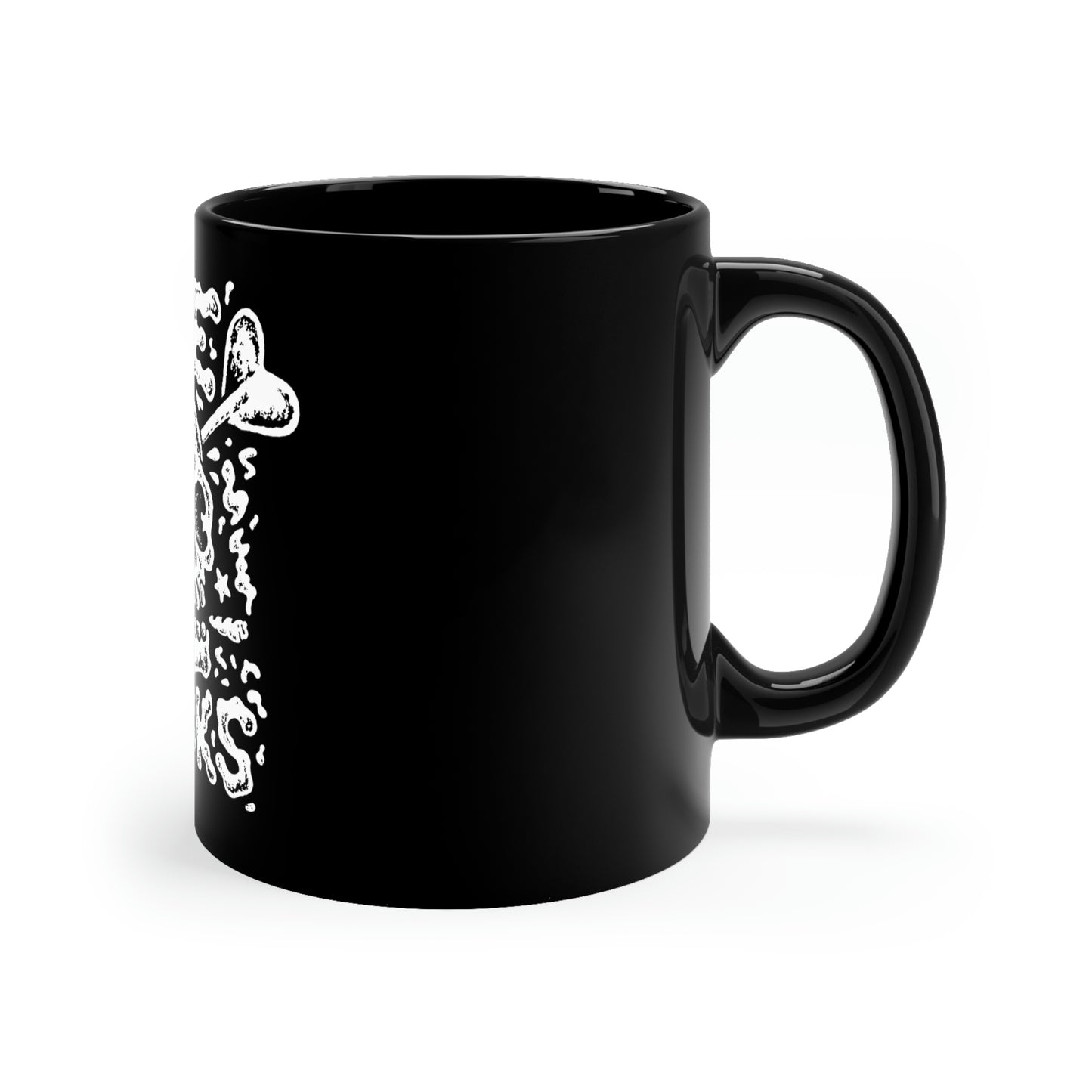 Love Sucks Goth Aesthetic Anti Valentine 11oz Black Mug