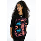 Streetwear Oversized Letters Graphic T-Shirt