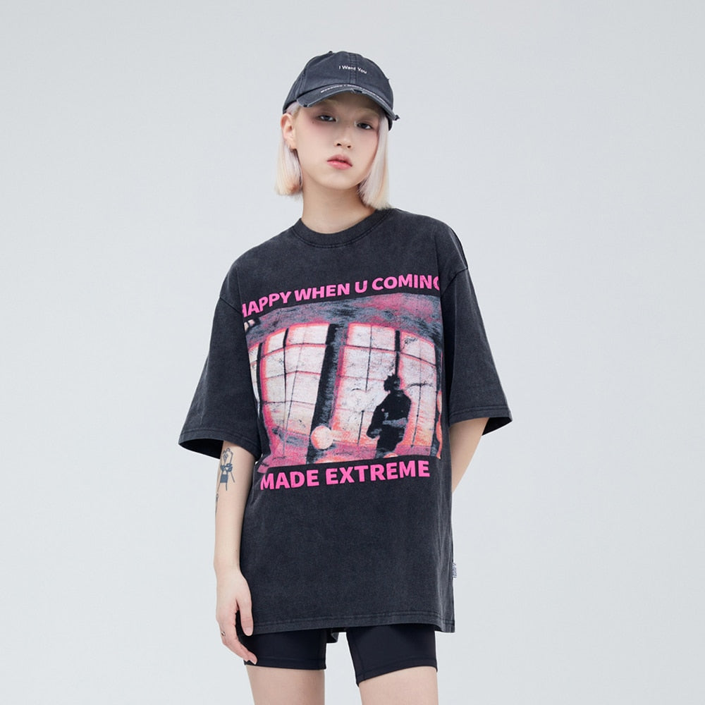 Oversized T-shirt Y2k Streetwear