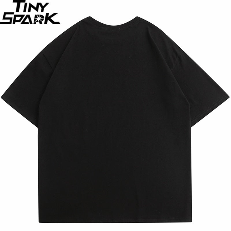 Streetwear Dark Style Graphic Oversized T-Shirt