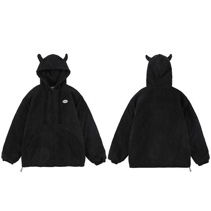 Streetwear Devil Hooded Jacket