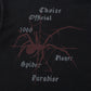 Spider Print Oversized T Shirt Y2k