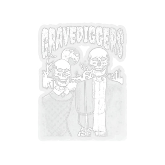 Gravediggers Goth Aesthetic Sticker