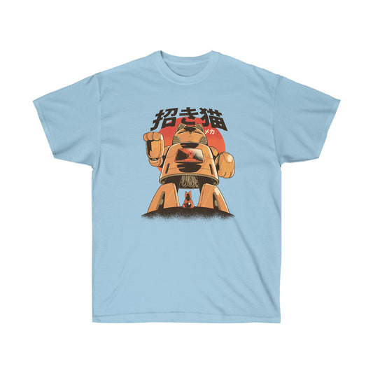 Kawaii Aesthetic Cute Cat Mecha T-Shirt