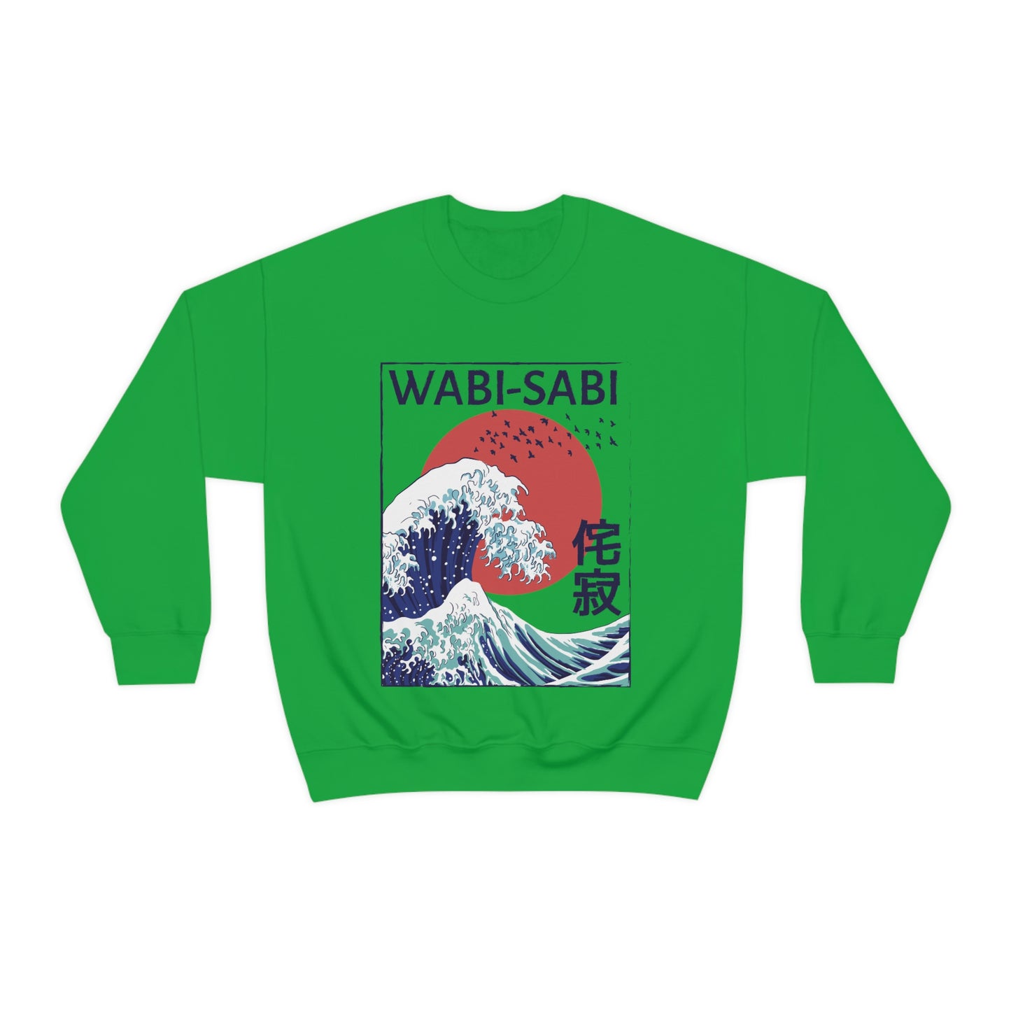 Indie Japanese Art, Japan Streeetwear Retro, Japanese Aesthetic Wave Sweatshirt