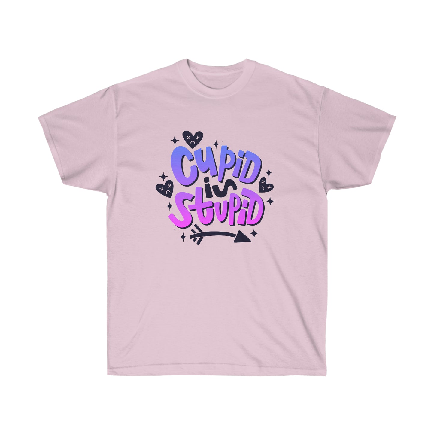 Anti Valentines Day Cupid Is Stupid T-Shirt