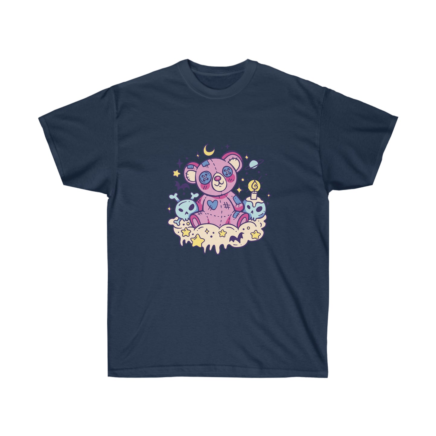 Kawaii Pastel Goth Teddy Bear T-Shirt