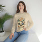 Cottagecore Aesthetic Skulls Mushroom Sweatshirt