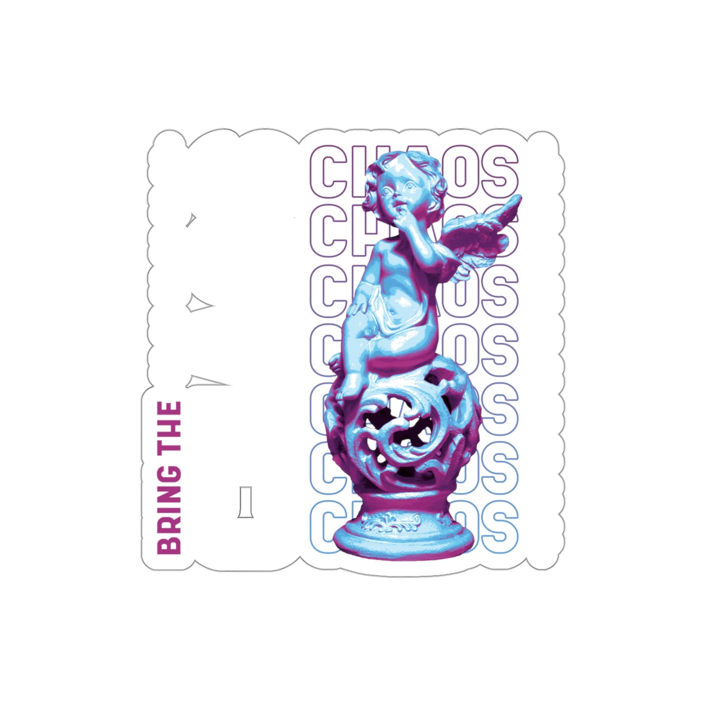 Bring The Chaos Y2k Aesthetic Sticker
