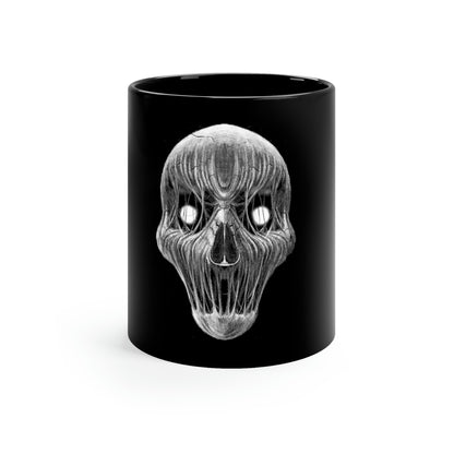 Horror Skull Goth Aesthetic 11oz Black Mug
