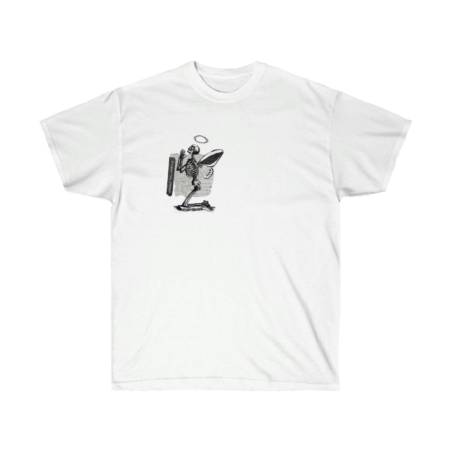 Skeleton Praying Alt T-Shirt