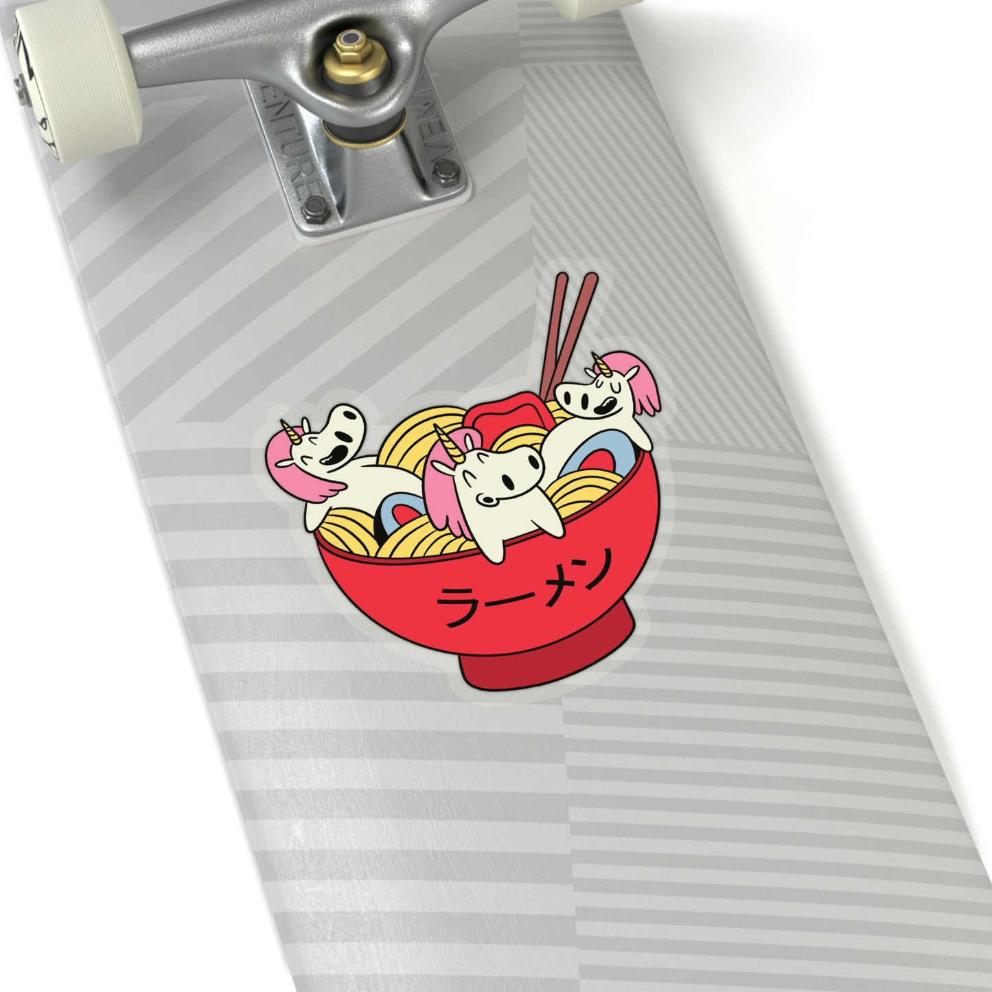 Japanese Aesthetic Unicorn In Ramen Sticker