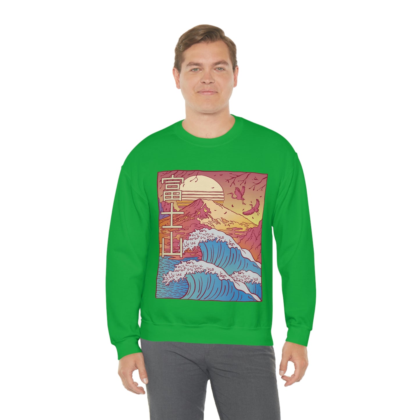 Kawaii Aesthetic Japanese Retro Vaporwave Art Sweatshirt