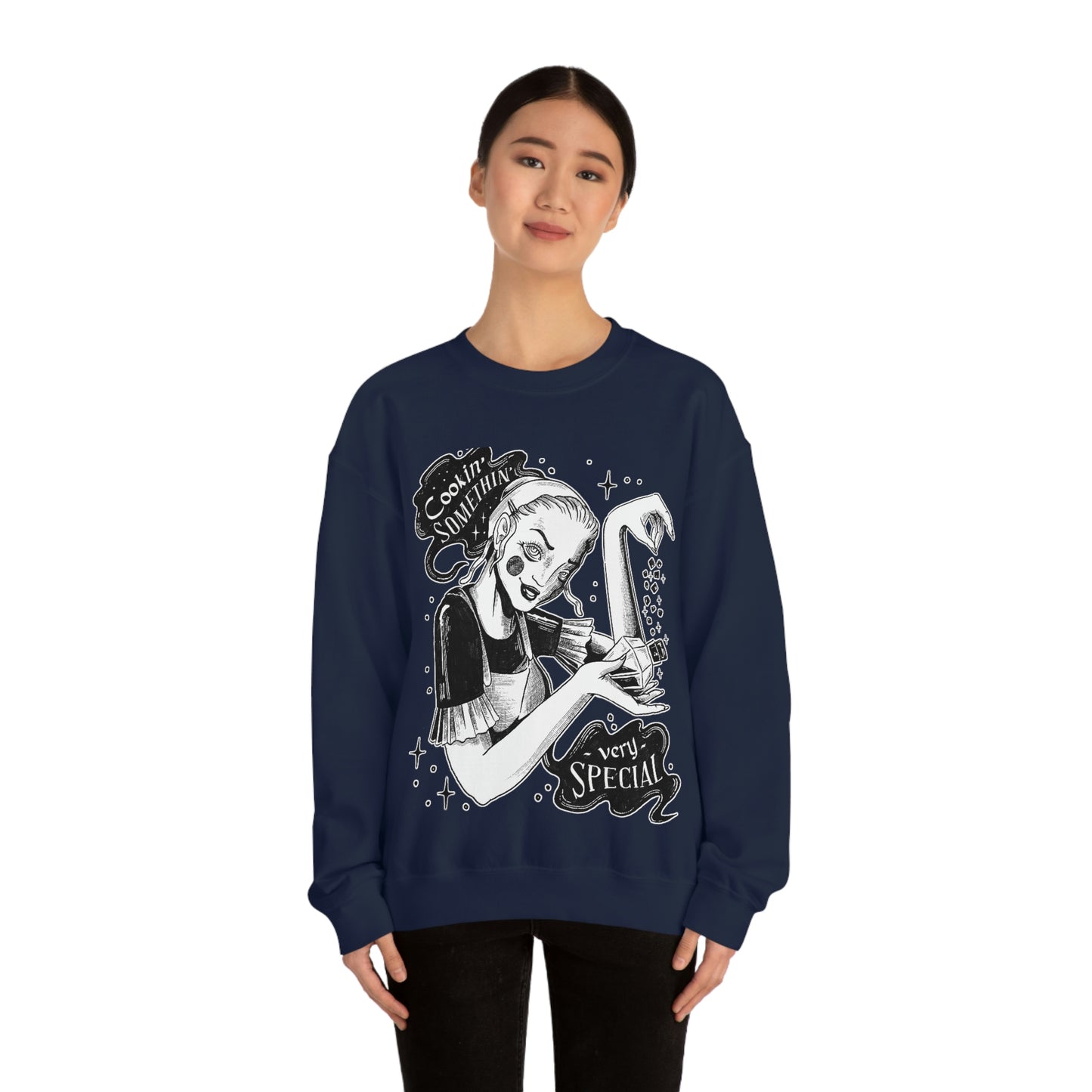 Witch Special, Goth Aesthetic Sweatshirt