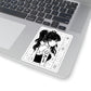 Anime Girl Goth Aesthetic Sticker