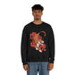 Japanese Aesthetic Tiger and Flowers Sweatshirt