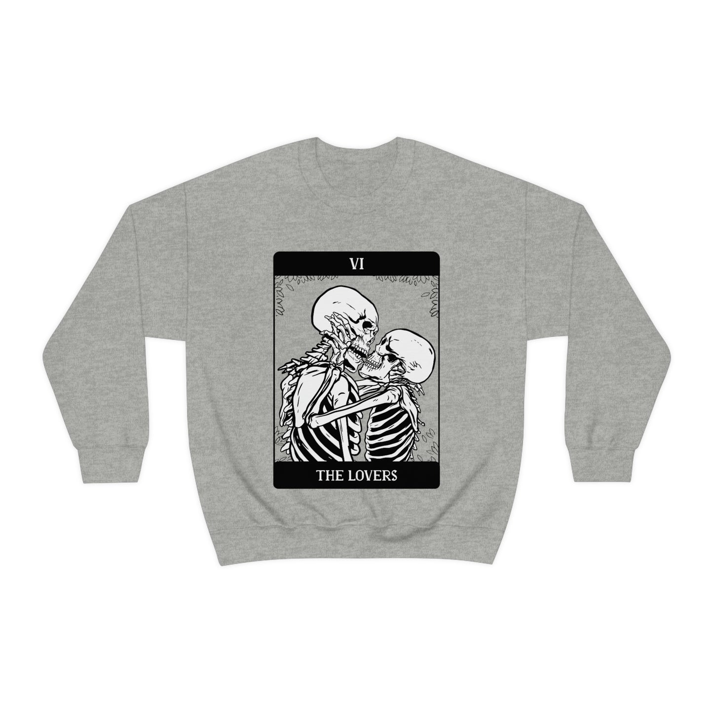 The Lovers Tarrot Card Goth Aesthetic Sweatshirt