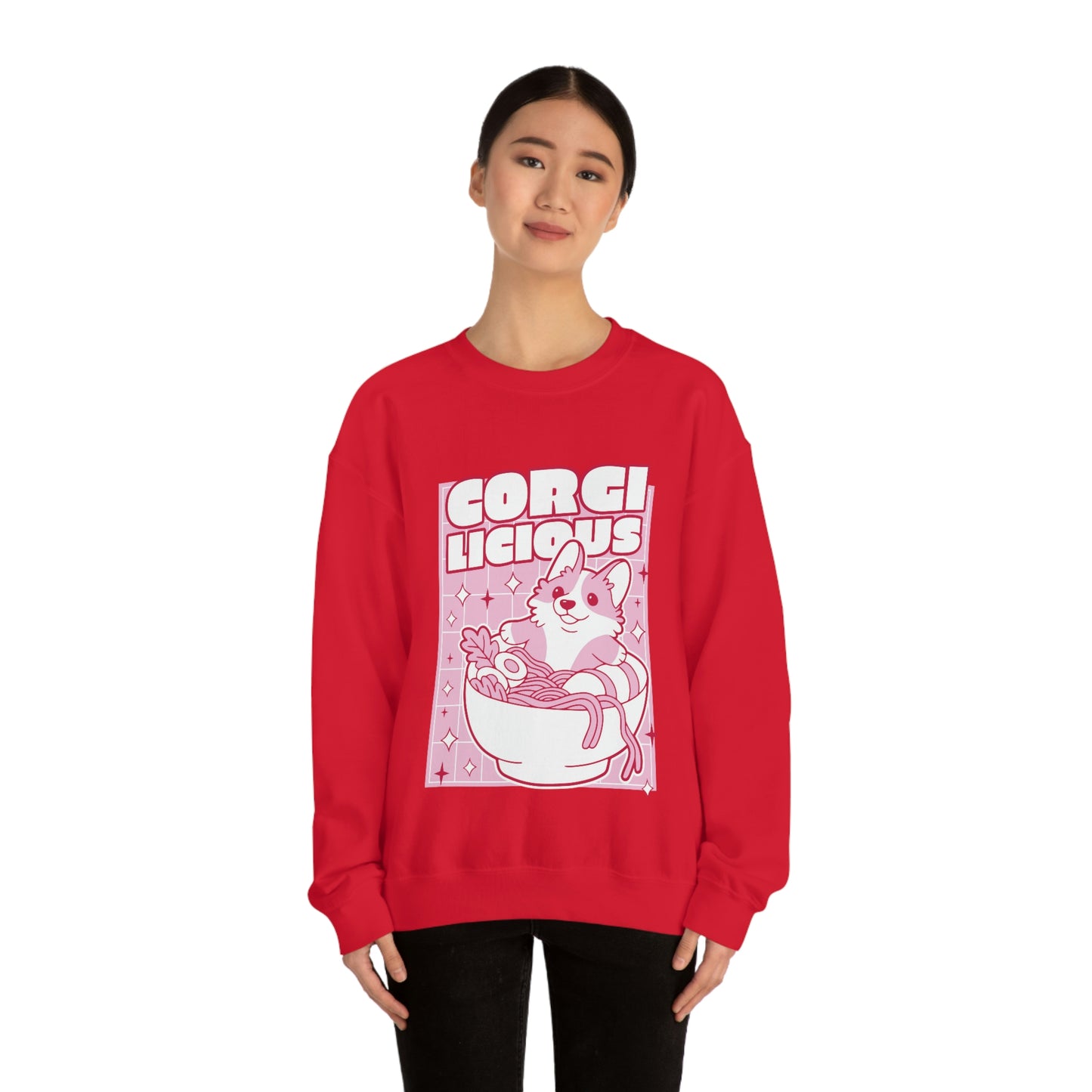 Japanese Aesthetic Corgilicious Cute Sweatshirt