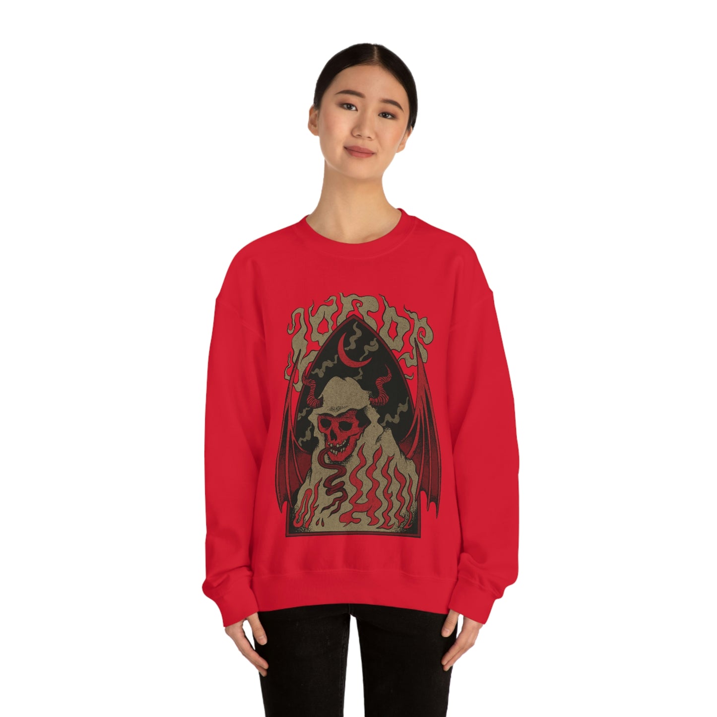 Dark Demons Goth Aesthetic Sweatshirt