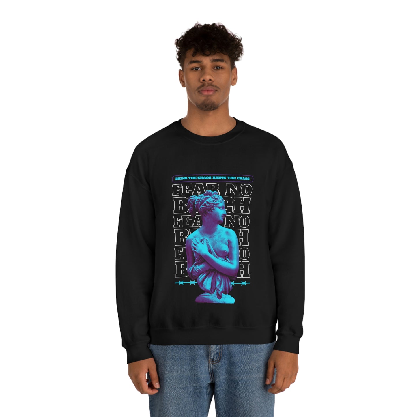 Fear No Bitch Y2k Aesthetic Sweatshirt