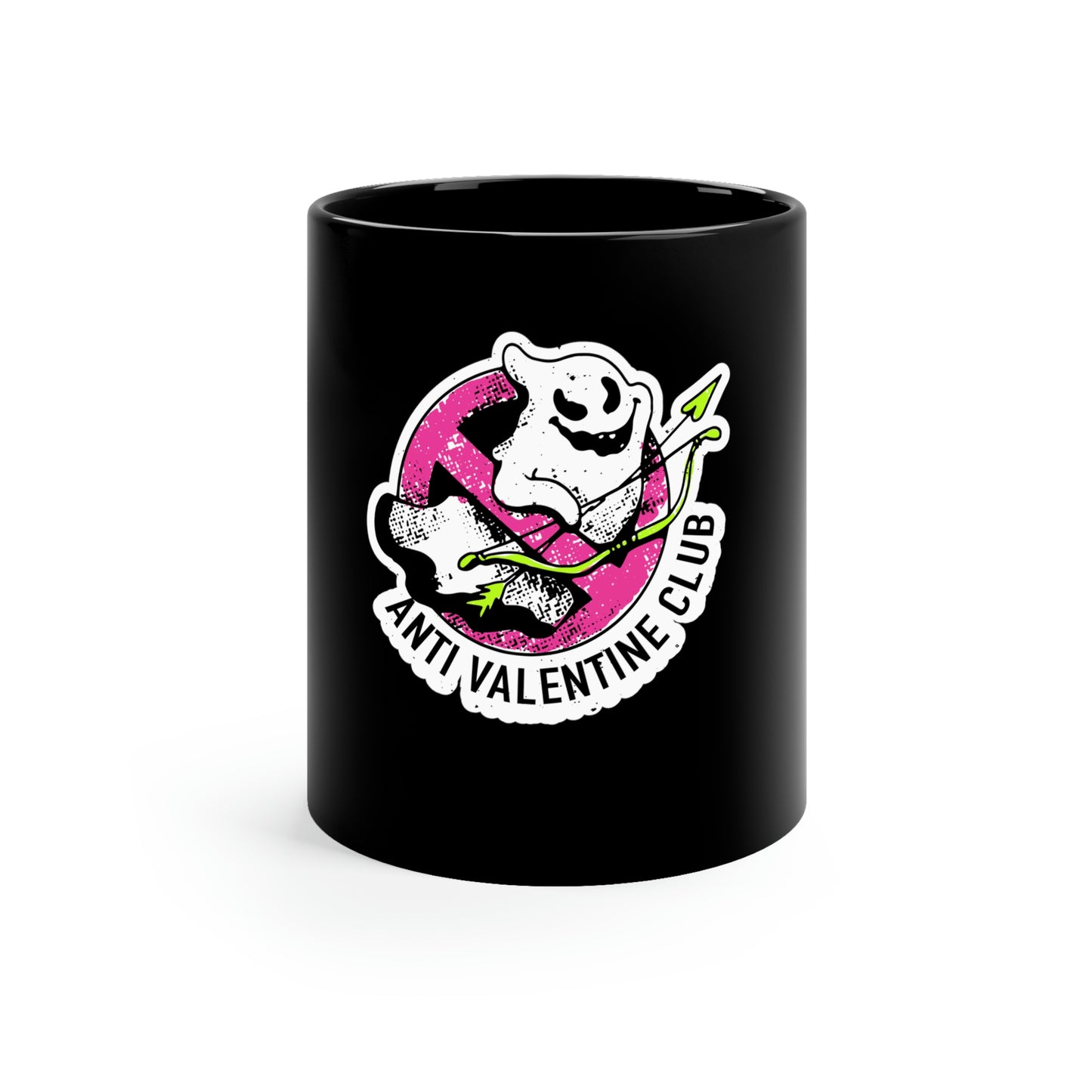 Anti Valentines CLub Ghost Mug