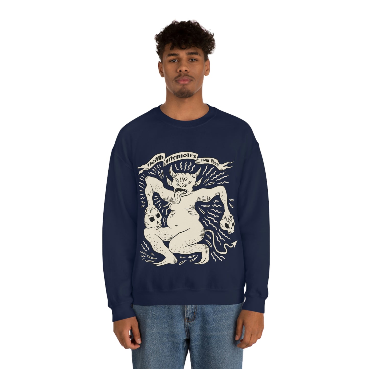 Dar Magic Demon Goth Aesthetic Sweatshirt