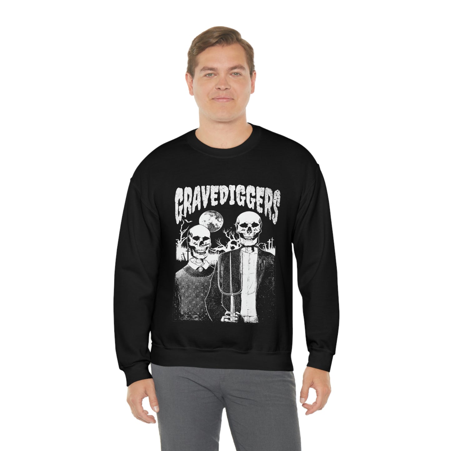 Gravediggers Goth Aesthetic Sweatshirt