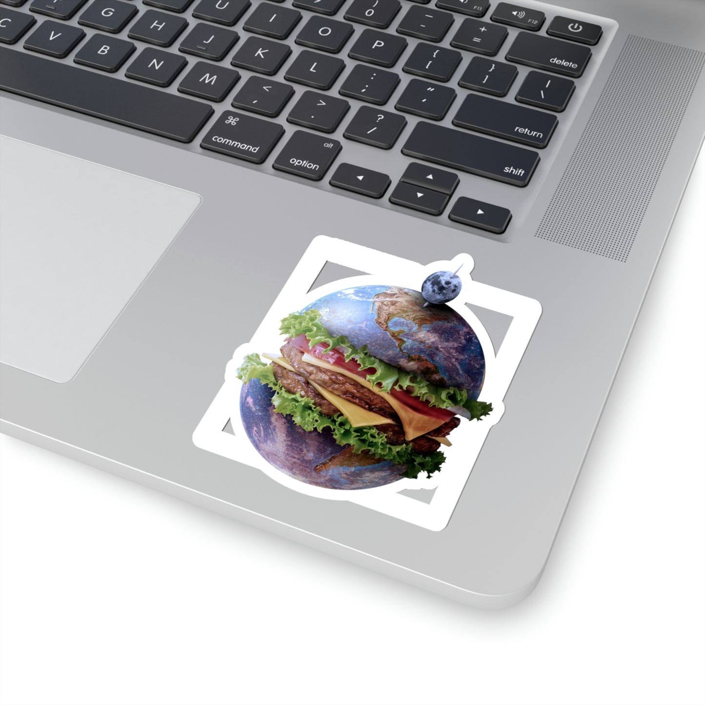 Planet Home Hamburger Y2k Aesthetic Sticker