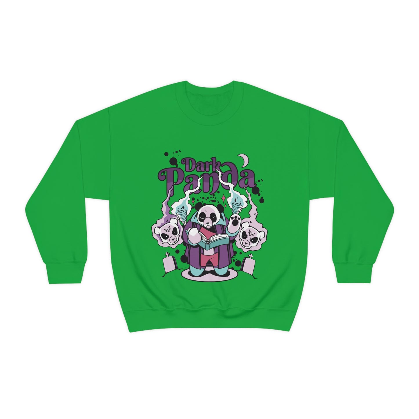 Dark Panda Pastel Goth Aesthetic Sweatshirt