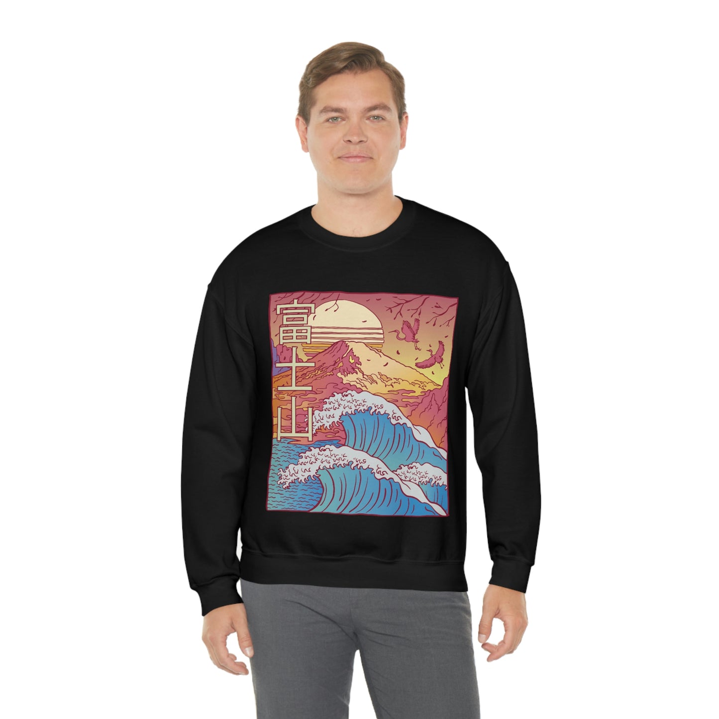 Kawaii Aesthetic Japanese Retro Vaporwave Art Sweatshirt