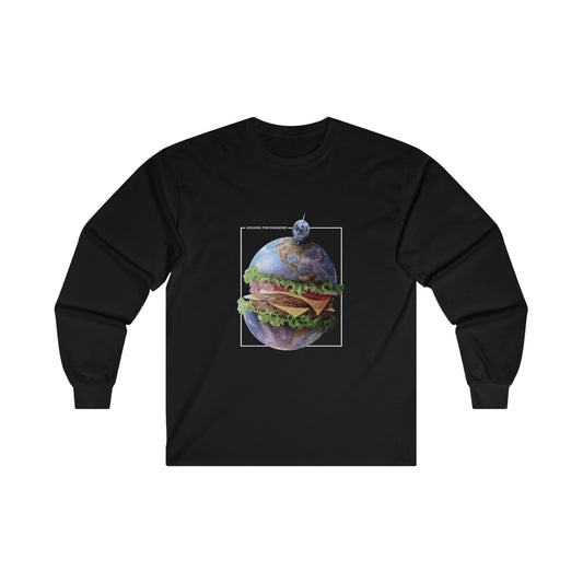 Planet Home Hamburger Y2k Aesthetic Long Sleeve T-Shirt