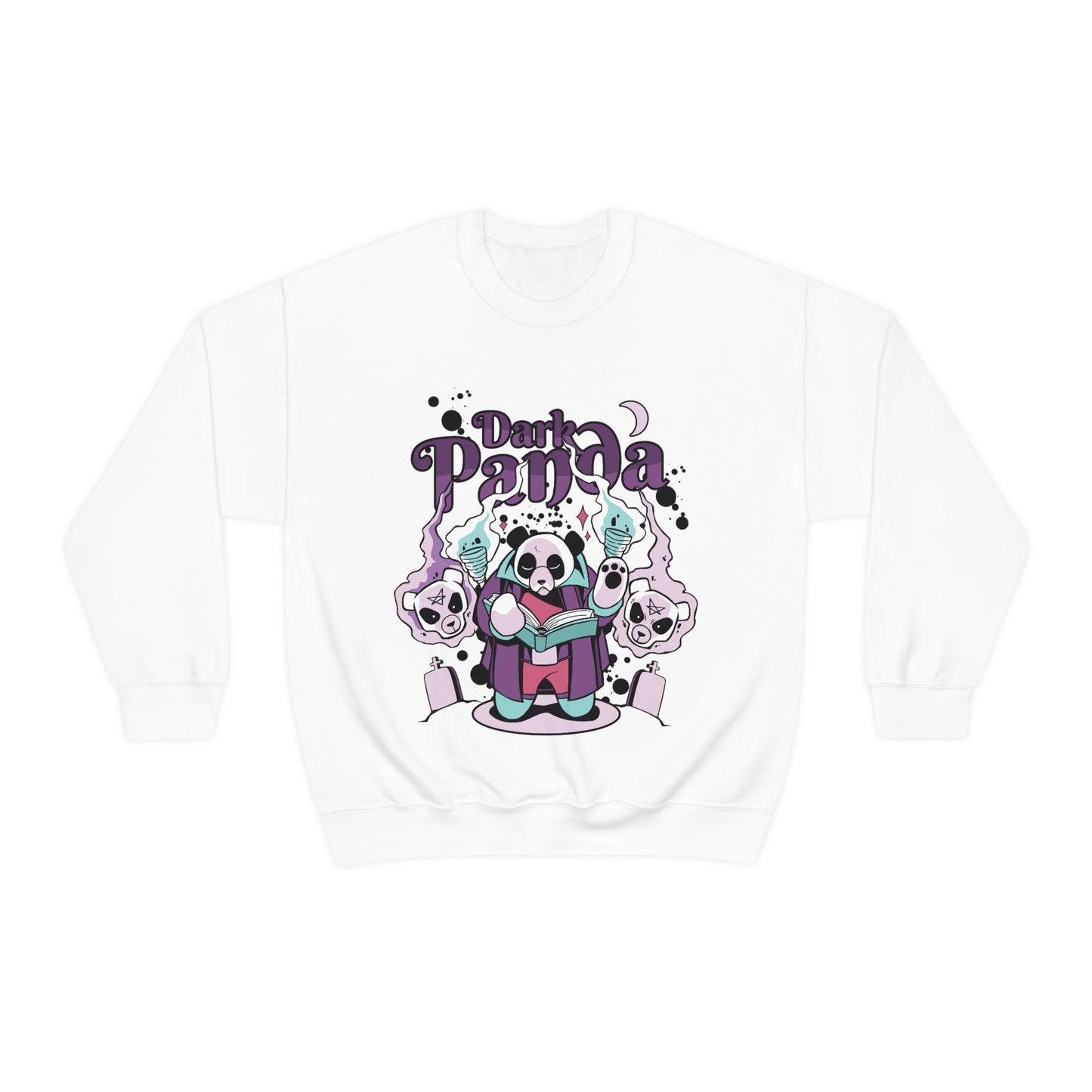 Dark Panda Pastel Goth Aesthetic Sweatshirt