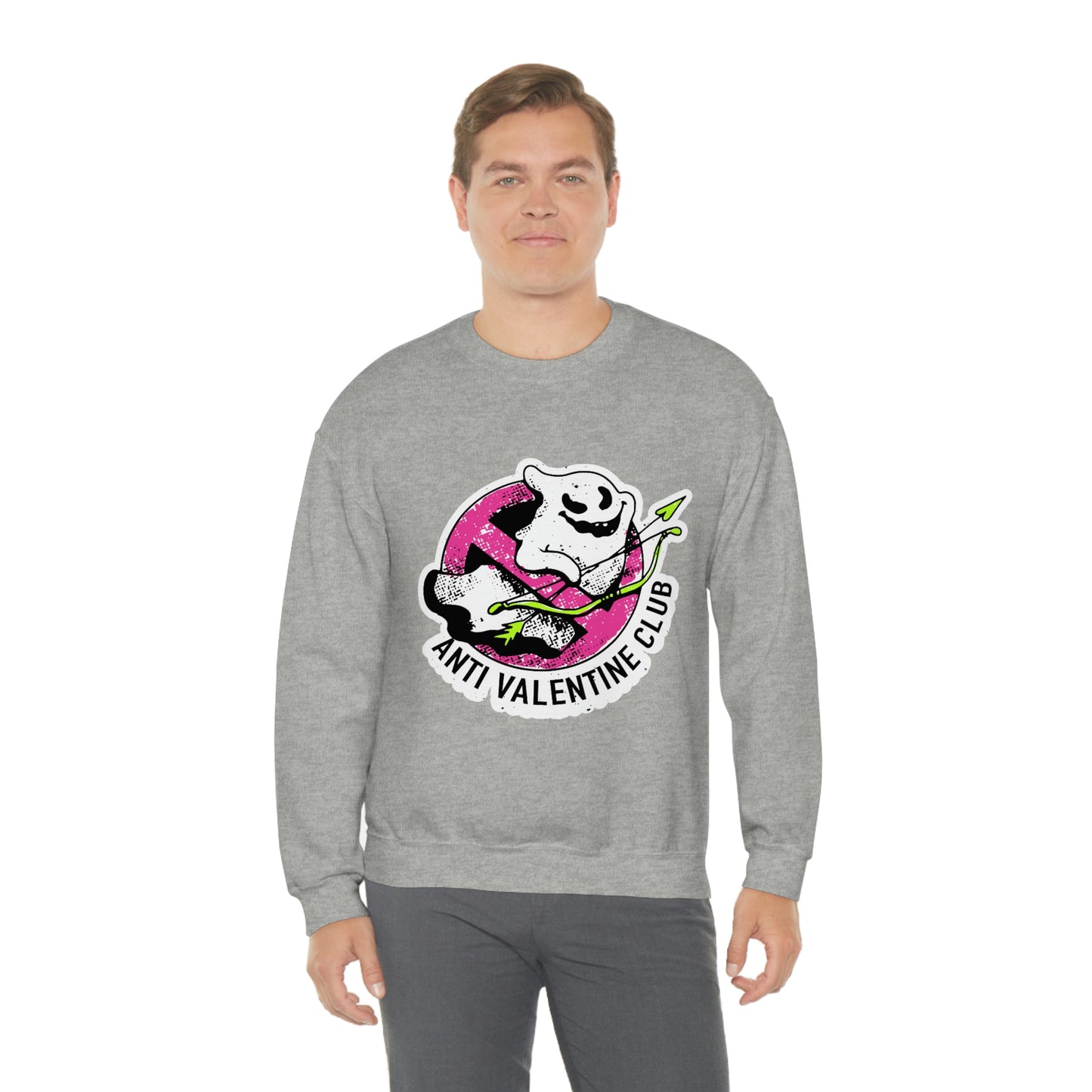 Anti Valentines CLub Ghost Sweatshirt